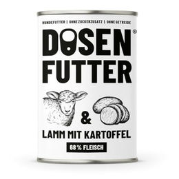 Produktbild von Schnauze&Co Hunde Nassfutter Lamm mit Kartoffel 400g