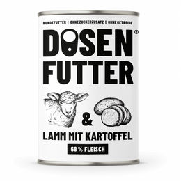 Produktbild von Schnauze&Co Hunde Nassfutter Lamm mit Kartoffel 800g