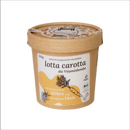 Produktbild von Schnauze voll Hundekeks Lotta Carotta Ringe 100g