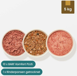 Produktbild von SchnupperBox Menü 1 Fertigbarf und Knabberspaß - 10 x 500 g