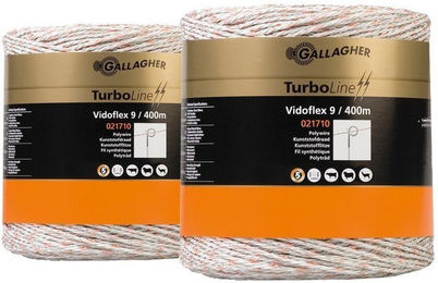 Produktbild von Schnur für Zaun Gallagher Vidoflex 9 TurboLine Plus - 2 x 400 m