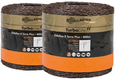 Schnur für Zaun Gallagher Vidoflex 9 TurboLine Plus (x2) – Bild 1 von 5