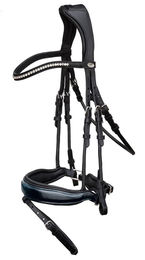 Produktbild von Schockemöhle Anatomische Dressur-Trense Malibu Warmblut Schwarz