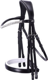 Produktbild von Schockemöhle Sports Kandare Brindisi - black/white/silver - WB