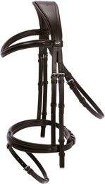 Produktbild von Schockemöhle Sports Monza Trense dark brown/silver - VB