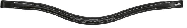 Produktbild von Schockemöhle Sports Stirnriemen 'Browband Fancy Select' -black/cream/silver - VB
