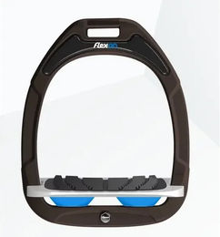 Produktbild von Schrägsteigbügel Grip Braun/Grau/Blau Flex-On Green Composite