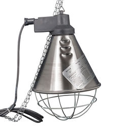 Produktbild von Schutzkorb für Wärmelampe Aufzuchtleuchte Wärmestrahler - 2,5 m Kabel & Stecker