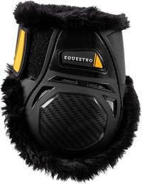 Schutzüberzüge für Pferdebeine aus künstlichem Schafsleder Equestro Spider Man – Bild 1 von 3