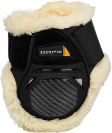 Produktbild von Schutzüberzüge für Pferdebeine aus künstlichem Schafsleder Equestro Spider Man