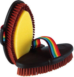 Schwamm-Reitbürste Hippotonic P.V.C – Bild 1 von 2