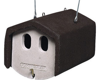 Produktbild von Schwegler 158 Nischenbrüter-Nisthöhle aus Holzbeton zum Aufhängen