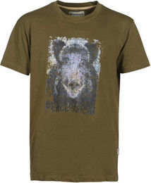 Produktbild von Schweine T-Shirt mit Siebdruck PERCUSSION