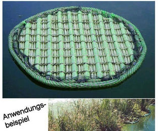 Produktbild von schwimmende Pflanzeninsel rund Type 41 (Durchmesser 41cm)