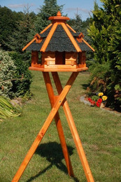 Produktbild von Sechseckiges Vogelhaus mit Ständer und Bitumenschindeln