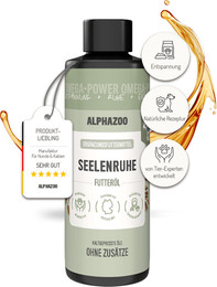 Produktbild von Seelenruhe Futteröl für Katzen 100ml