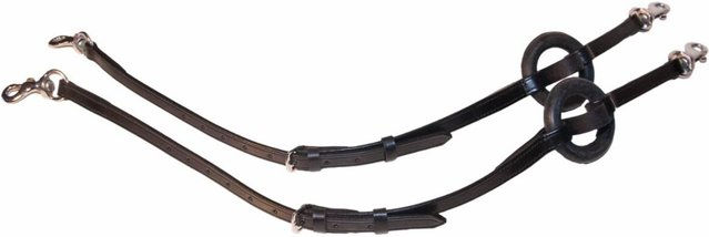 Produktbild von Seitliche Pferdezügel mit Gummiringen Karlslund