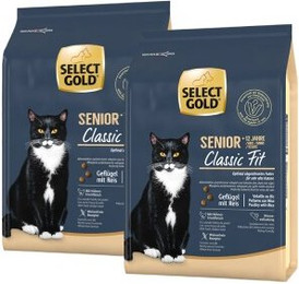 Produktbild von SELECT GOLD +12 Senior Geflügel und Reis - 2 x 2,5 kg