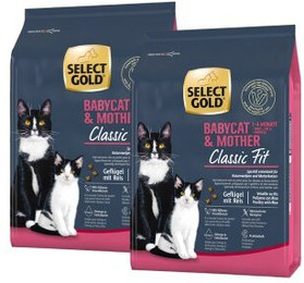 Produktbild von SELECT GOLD Babycat+Mother Geflügel und Reis - 2 x 2,5 kg