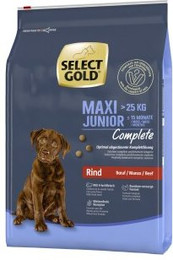 Produktbild von SELECT GOLD Complete Maxi Junior Rind - 4 kg