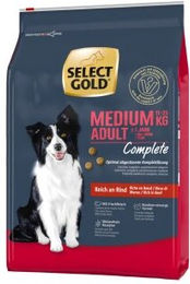 Produktbild von SELECT GOLD Complete Medium Adult Rind - 4 kg