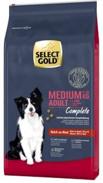 Produktbild von SELECT GOLD Complete Medium Adult Rind - 12 kg