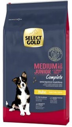 Produktbild von SELECT GOLD Complete Medium Junior Huhn - 12 kg