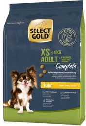 Produktbild von SELECT GOLD Complete XS Adult Huhn - 1 kg