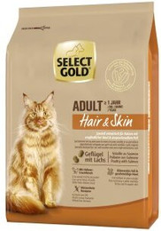 Produktbild von SELECT GOLD Hair+Skin Adult Lachs und Geflügel - 2,5 kg