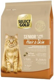 Produktbild von SELECT GOLD Hair+Skin Senior Geflügel und Lachs - 2,5 kg