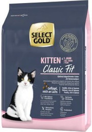 Produktbild von SELECT GOLD Kitten Geflügel und Lachs - 2 x 2,5 kg