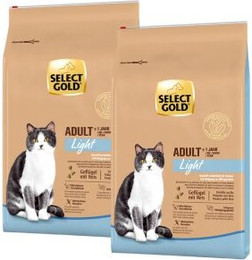 Produktbild von SELECT GOLD Light Adult Geflügel und Reis - 2 x 7 kg