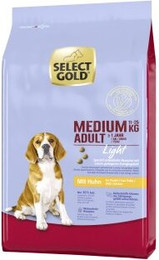 Produktbild von SELECT GOLD Light Medium Adult Huhn - 12 kg