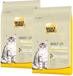 Produktbild von SELECT GOLD Maine Coon Adult Geflügel und Lachs - 2 x 7 kg