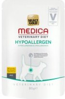 Produktbild von SELECT GOLD Medica Hypoallergen Katzenfutter Huhn - 24 x 85 g