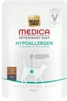 Produktbild von SELECT GOLD Medica Hypoallergen Pute Katzenfutter - 24 x 85 g