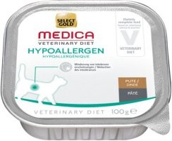 Produktbild von SELECT GOLD Medica Hypoallergen Pute und Reis - 16 x 100 g