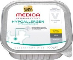 Produktbild von SELECT GOLD Medica Kitten Hypoallergen Huhn - 16 x 100 g