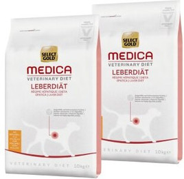 Produktbild von SELECT GOLD Medica Leberdiät Geflügel - 2 x 10 kg
