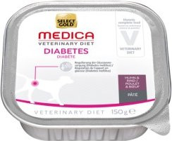 Produktbild von SELECT GOLD Medica Nassfutter Hund Adult Diabetes Huhn & Rind - 10 x 150 g