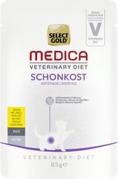 Produktbild von SELECT GOLD Medica Schonkost Kitten Huhn & Reis - 12 x 85 g