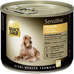 Produktbild von SELECT GOLD Nassfutter Hund Sensitive Senior - 24 x 200 g