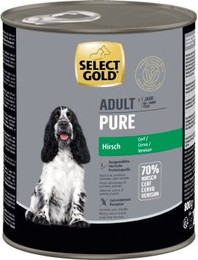 Produktbild von SELECT GOLD Pure Adult Hirsch - 24 x 800 g