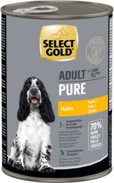 Produktbild von SELECT GOLD Pure Adult Huhn - 6 x 400 g