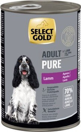 Produktbild von SELECT GOLD Pure Adult Lamm - 12 x 400 g
