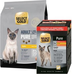 SELECT GOLD PURE Adult Mischfütterung-Set 2tlg. – Bild 1 von 3