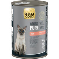 Produktbild von SELECT GOLD Pure Adult Paté Kalb - 24 x 400 g