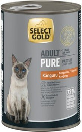 Produktbild von SELECT GOLD Pure Adult Paté Känguru - 6 x 400 g