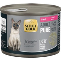 Produktbild von SELECT GOLD Pure Adult Paté Pferd - 12 x 200 g