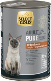 Produktbild von SELECT GOLD Pure Adult Paté Wildschwein - 6 x 400 g
